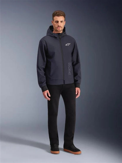 Alpinestars Radium Tech Kapuzenjacke | Black White