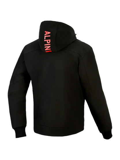 Alpinestars Radium Tech Kapuzenjacke | Black Bright Red