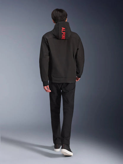 Alpinestars Radium Tech Kapuzenjacke | Black Bright Red