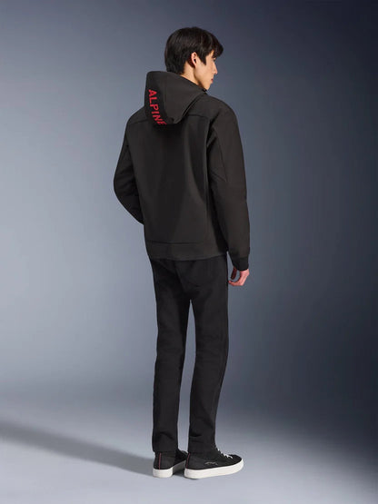 Alpinestars Radium Tech Kapuzenjacke | Black Bright Red