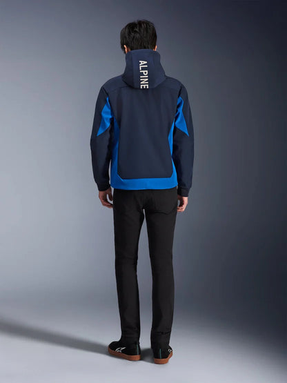 Alpinestars Radium Tech Kapuzenjacke | Night Navy Royal Blue