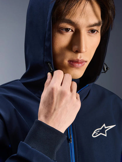 Alpinestars Radium Tech Kapuzenjacke | Night Navy Royal Blue
