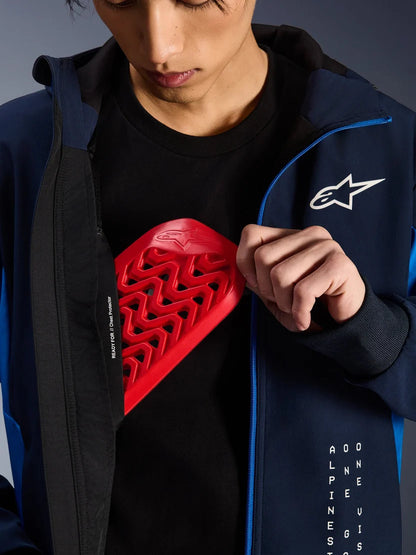 Alpinestars Radium Tech Kapuzenjacke | Night Navy Royal Blue