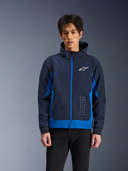Alpinestars Radium Tech Kapuzenjacke | Night Navy Royal Blue