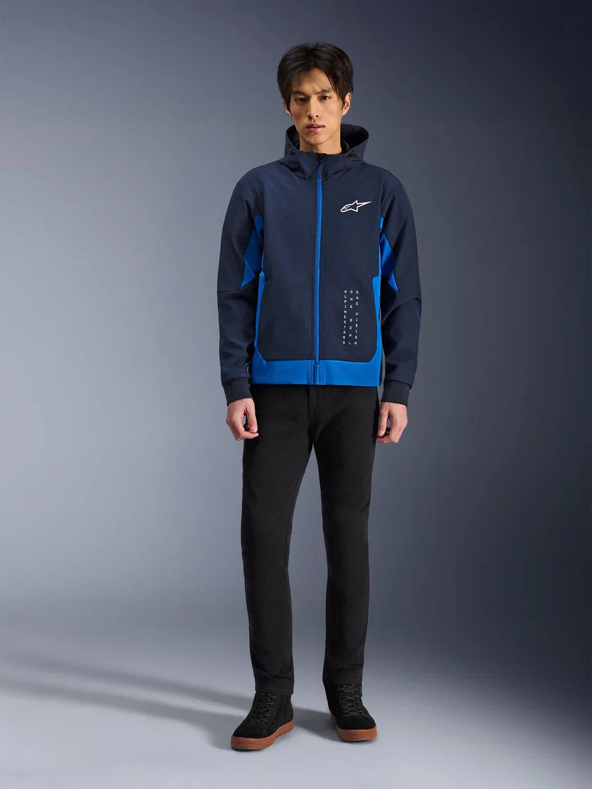 Alpinestars Radium Tech Kapuzenjacke | Night Navy Royal Blue