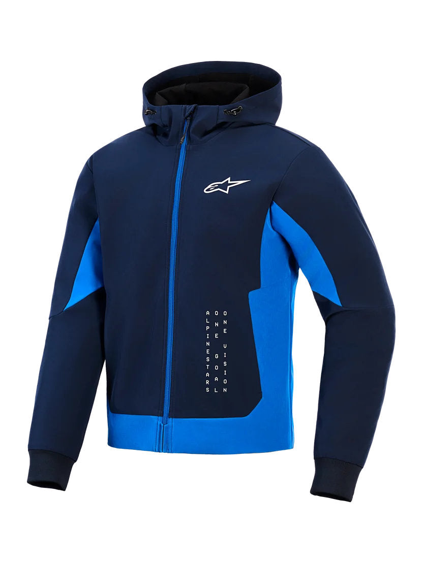 Alpinestars Radium Tech Kapuzenjacke | Night Navy Royal Blue