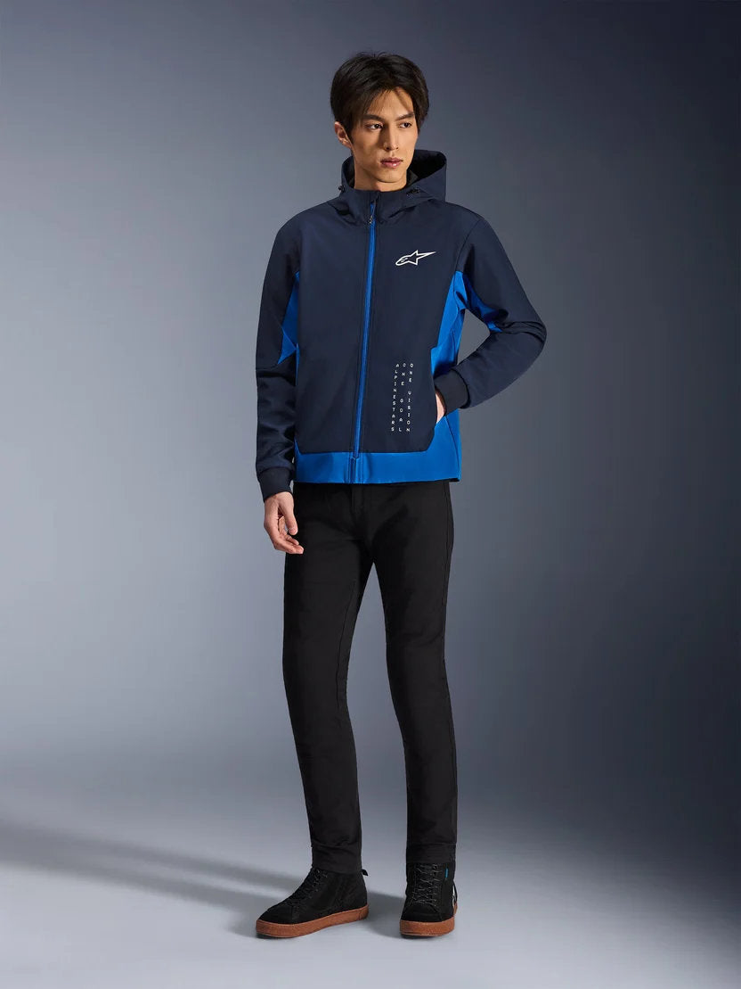 Alpinestars Radium Tech Kapuzenjacke | Night Navy Royal Blue