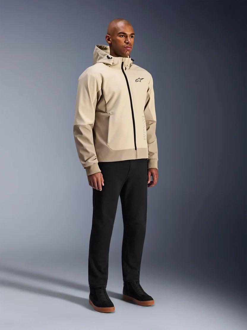 Alpinestars Radium Tech Kapuzenjacke | Mastic Aluminum