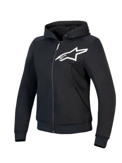 Alpinestars Stella Chrome V2 Sport Hoodie | Black White