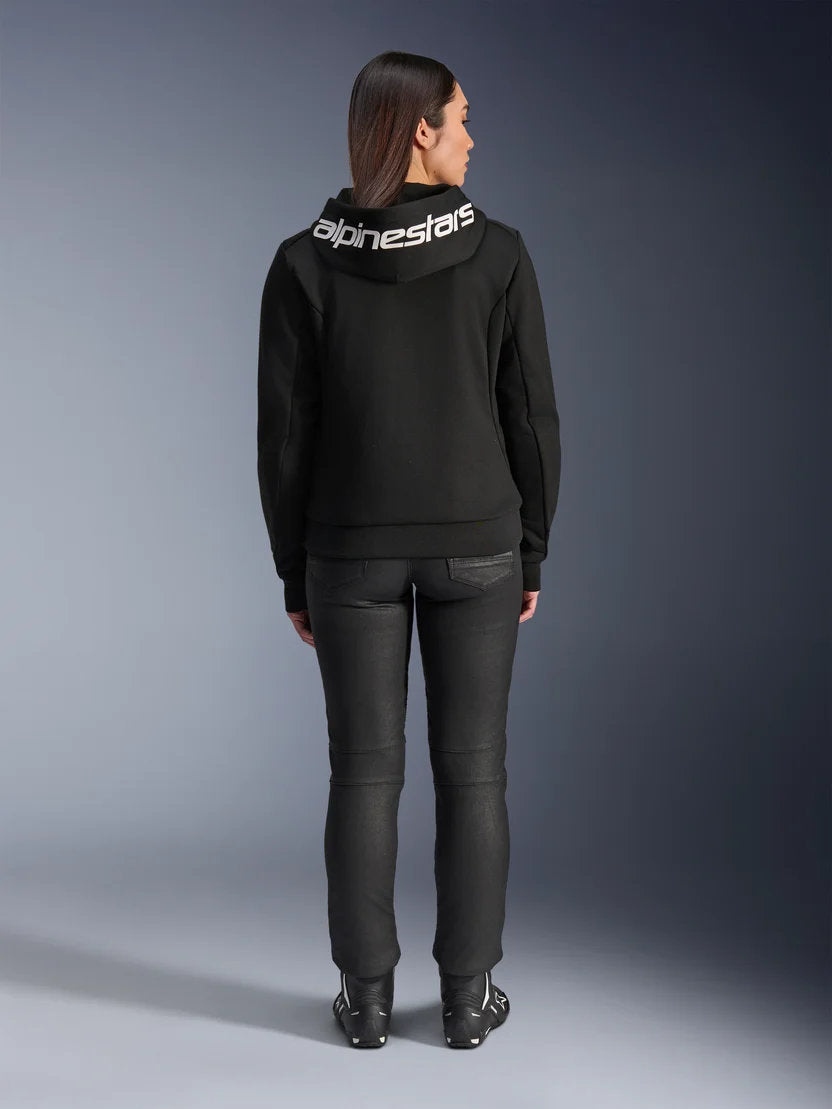 Alpinestars Stella Chrome V2 Sport Hoodie | Black White