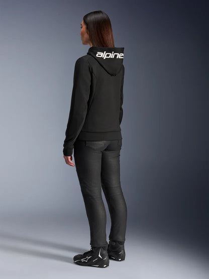 Alpinestars Stella Chrome V2 Sport Hoodie | Black White