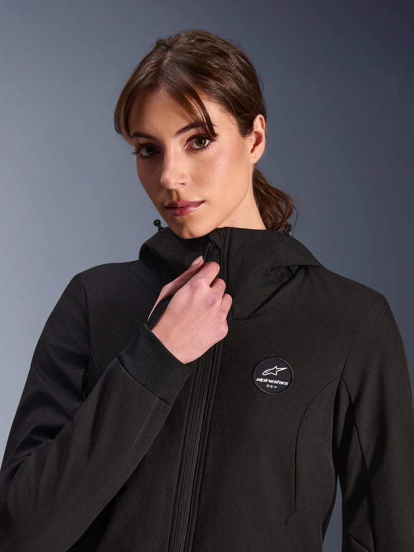 Alpinestars Stella Radium Tech Kapuzenjacke | Black