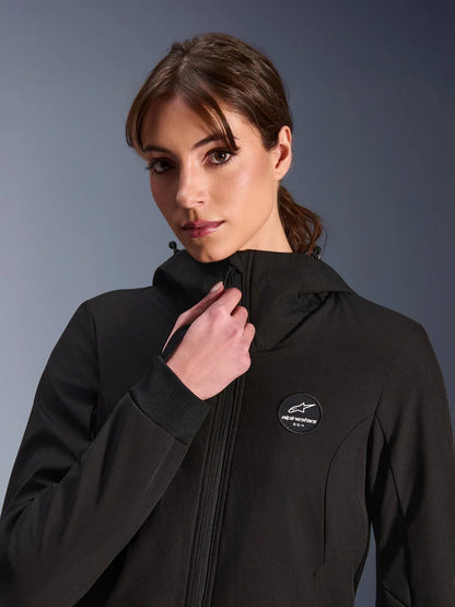 Alpinestars Stella Radium Tech Kapuzenjacke | Black