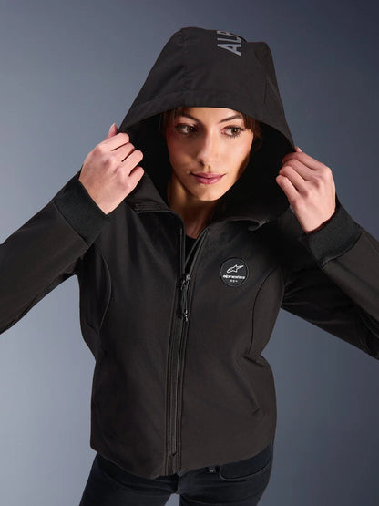 Alpinestars Stella Radium Tech Kapuzenjacke | Black