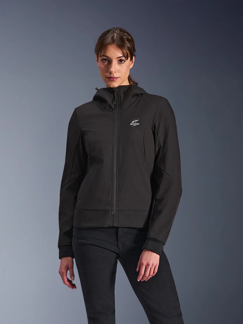 Alpinestars Stella Radium Tech Kapuzenjacke | Black