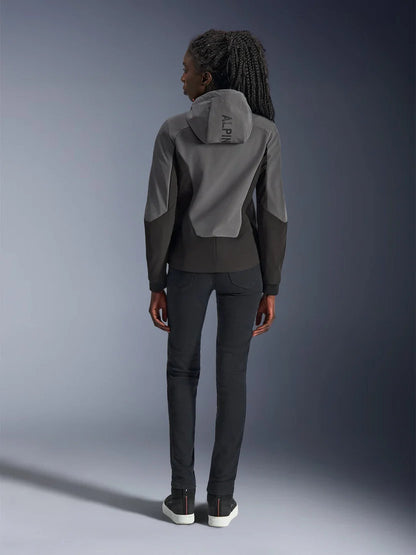 Alpinestars Stella Radium Tech Kapuzenjacke | Deep Gray Black