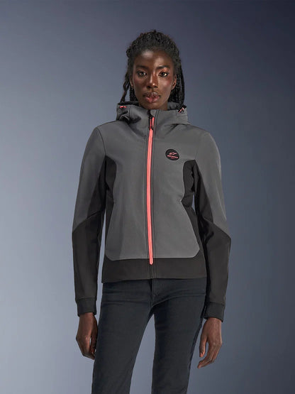 Alpinestars Stella Radium Tech Kapuzenjacke | Deep Gray Black