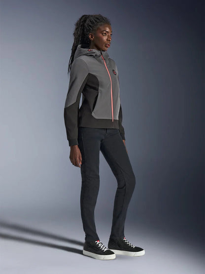 Alpinestars Stella Radium Tech Kapuzenjacke | Deep Gray Black