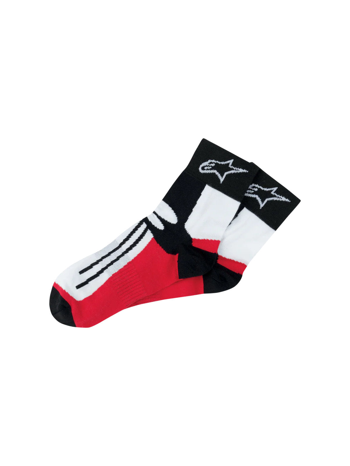 Alpinestars Motorrad-Socken | Black Red