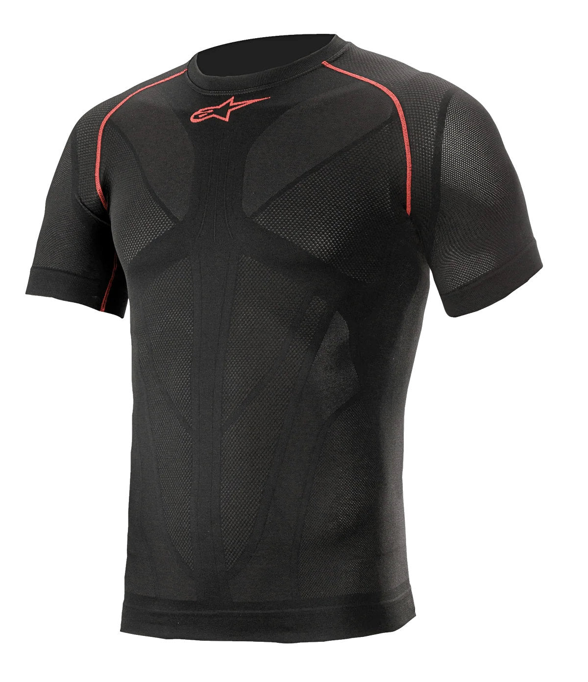 Alpinestars Ride V2 Funktionsunterhemd Sommer Kurz | Black Red