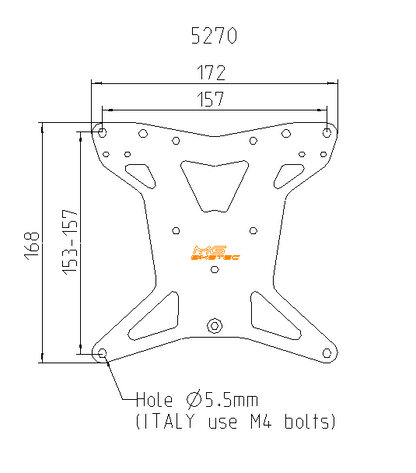 Kurzer Kennzeichenhalter MG Biketec für KTM 990 Duke | 1390 Superduke MY2024-