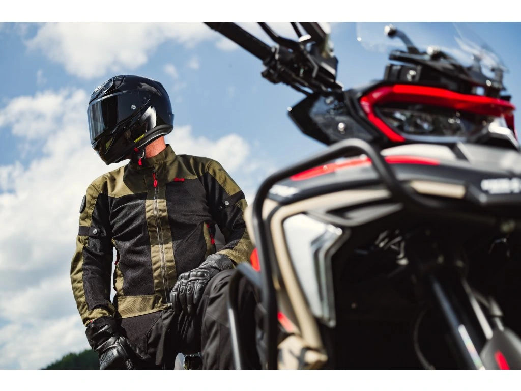 PSI Textiljacke VENTO grün-schwarz