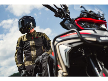 PSI Textiljacke VENTO grün-schwarz