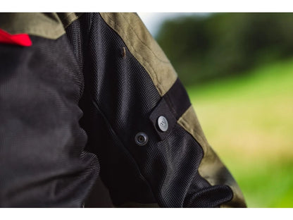 PSI Textiljacke VENTO grün-schwarz