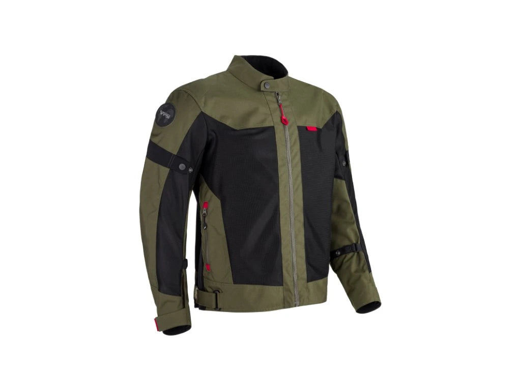 PSI Textiljacke VENTO grün-schwarz