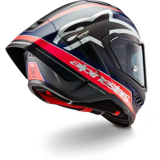 Alpinestars SUPERTECH R10 TEAM carbon-fluored-mattblue