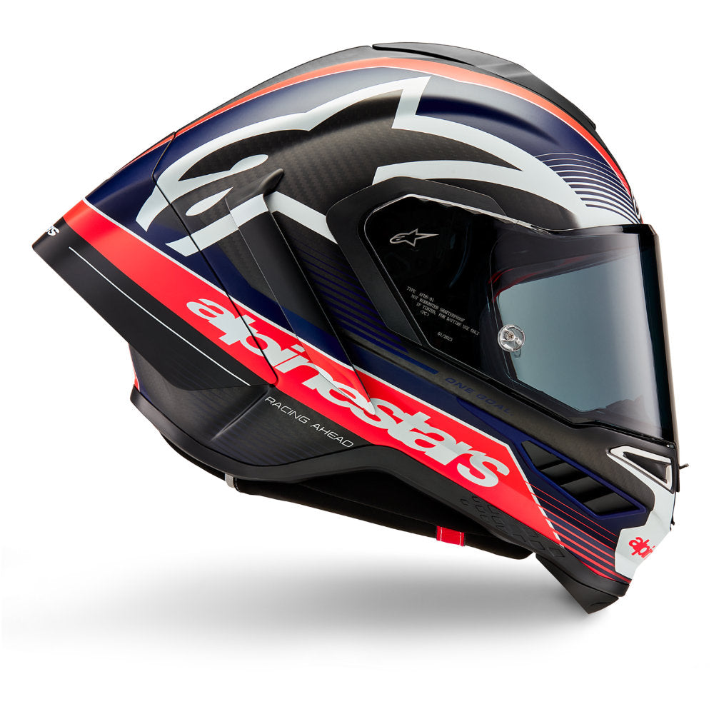 Alpinestars SUPERTECH R10 TEAM carbon-fluored-mattblue
