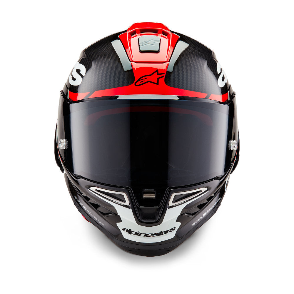 Alpinestars SUPERTECH R10 ELEMENT carbon-brightred-white