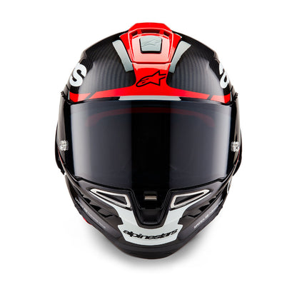 Alpinestars SUPERTECH R10 ELEMENT carbon-brightred-white