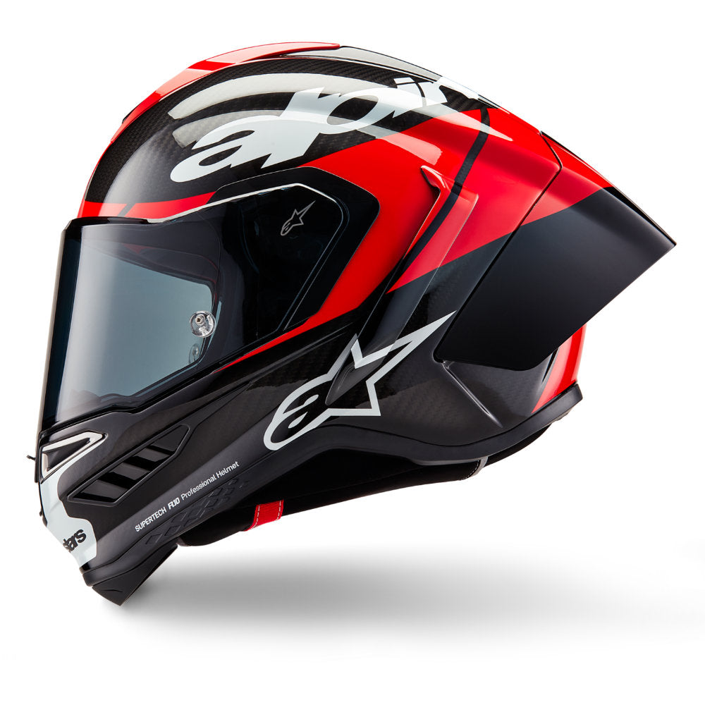 Alpinestars SUPERTECH R10 ELEMENT carbon-brightred-white