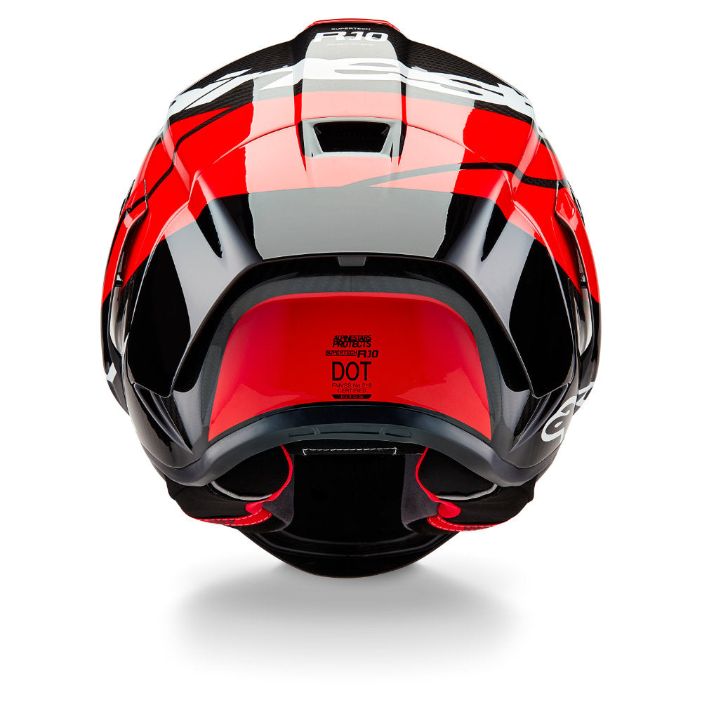 Alpinestars SUPERTECH R10 ELEMENT carbon-brightred-white