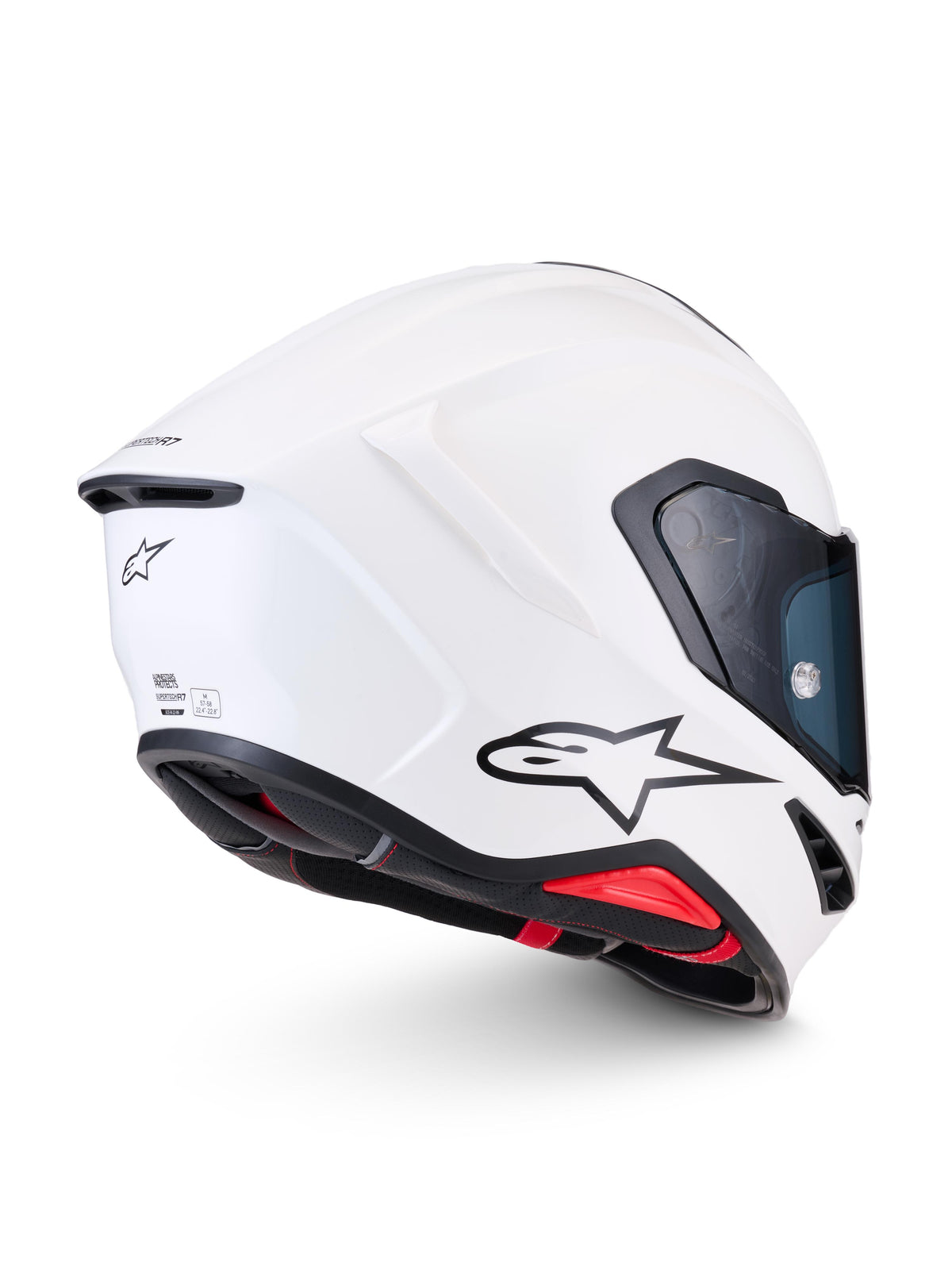 Alpinestars SUPERTECH R7 SOLID | WHITE GLOSSY