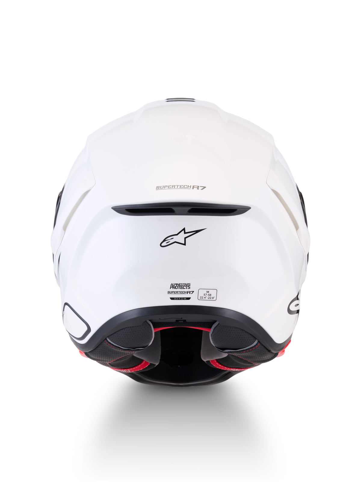 Alpinestars SUPERTECH R7 SOLID | WHITE GLOSSY