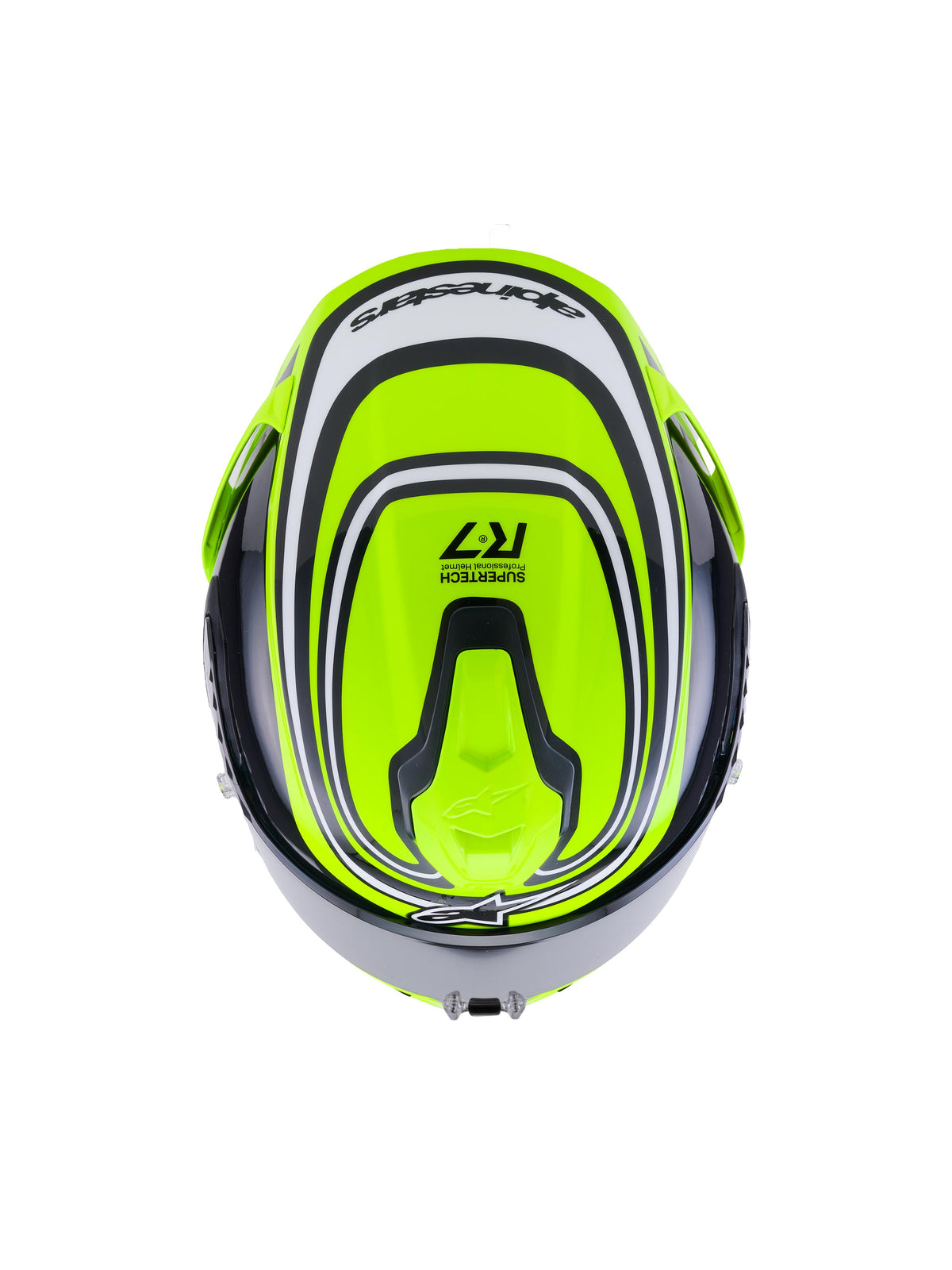 Alpinestars SUPERTECH R7 ZEAL | YELLOW FL BLACK WHITE GLOSSY