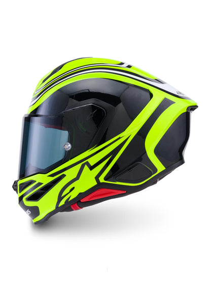 Alpinestars SUPERTECH R7 ZEAL | YELLOW FL BLACK WHITE GLOSSY