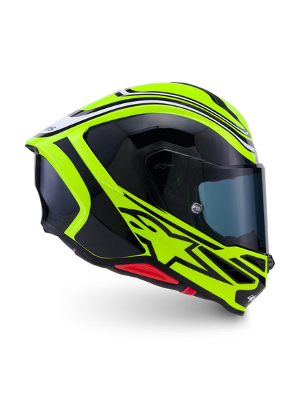 Alpinestars SUPERTECH R7 ZEAL | YELLOW FL BLACK WHITE GLOSSY