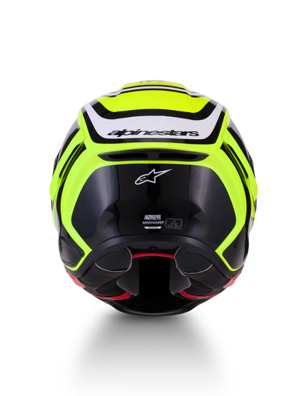 Alpinestars SUPERTECH R7 ZEAL | YELLOW FL BLACK WHITE GLOSSY