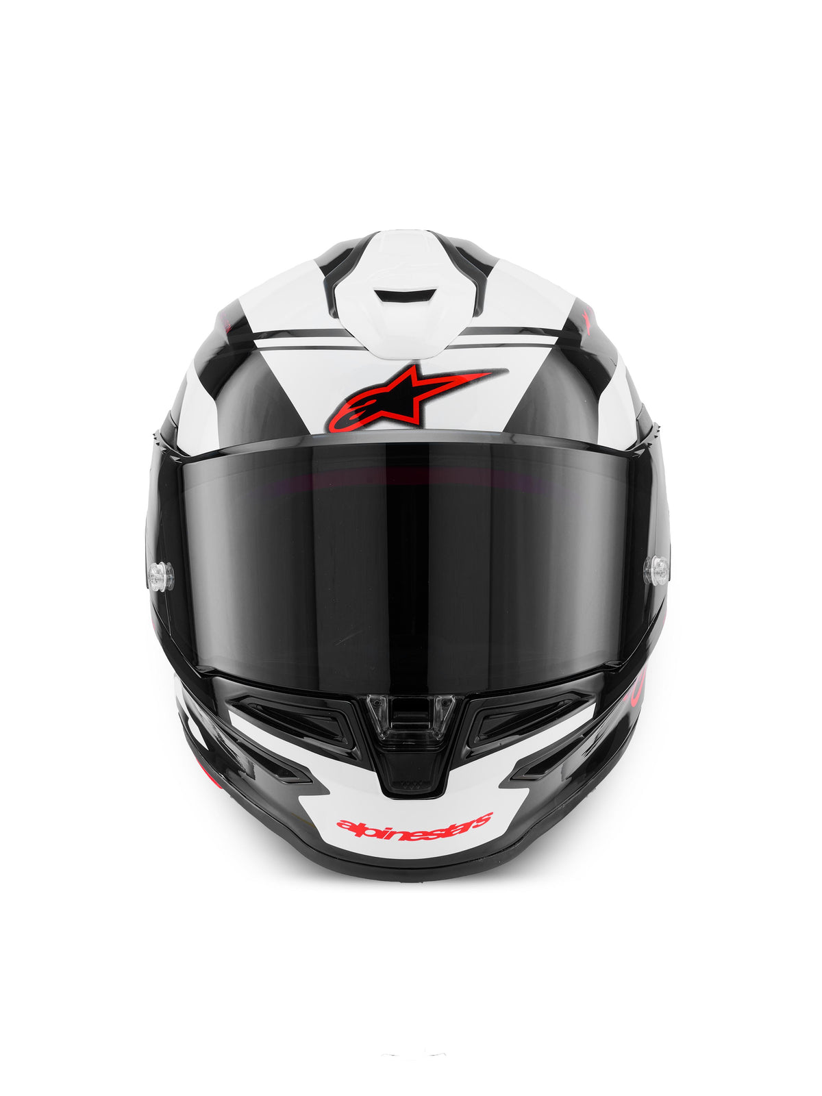 Alpinestars SUPERTECH R7 A-CORE | BLACK WHITE RED GLOSSY