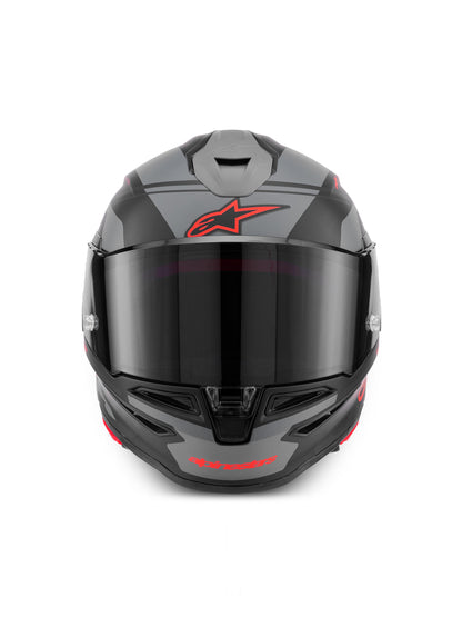 Alpinestars SUPERTECH R7 A-CORE | BLACK GRAY RED MATT