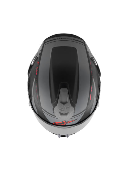 Alpinestars SUPERTECH R7 A-CORE | BLACK GRAY RED MATT