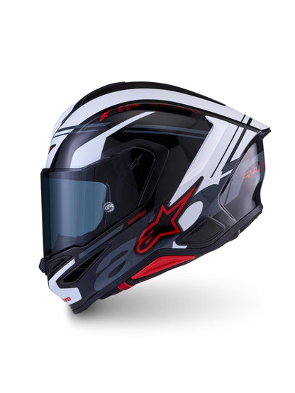 Alpinestars SUPERTECH R7 A-CORE | BLACK WHITE RED GLOSSY