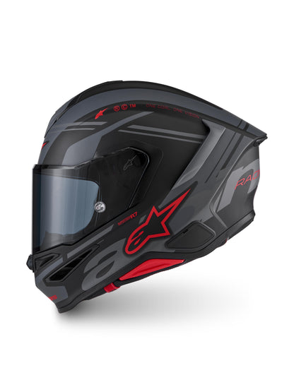 Alpinestars SUPERTECH R7 A-CORE | BLACK GRAY RED MATT