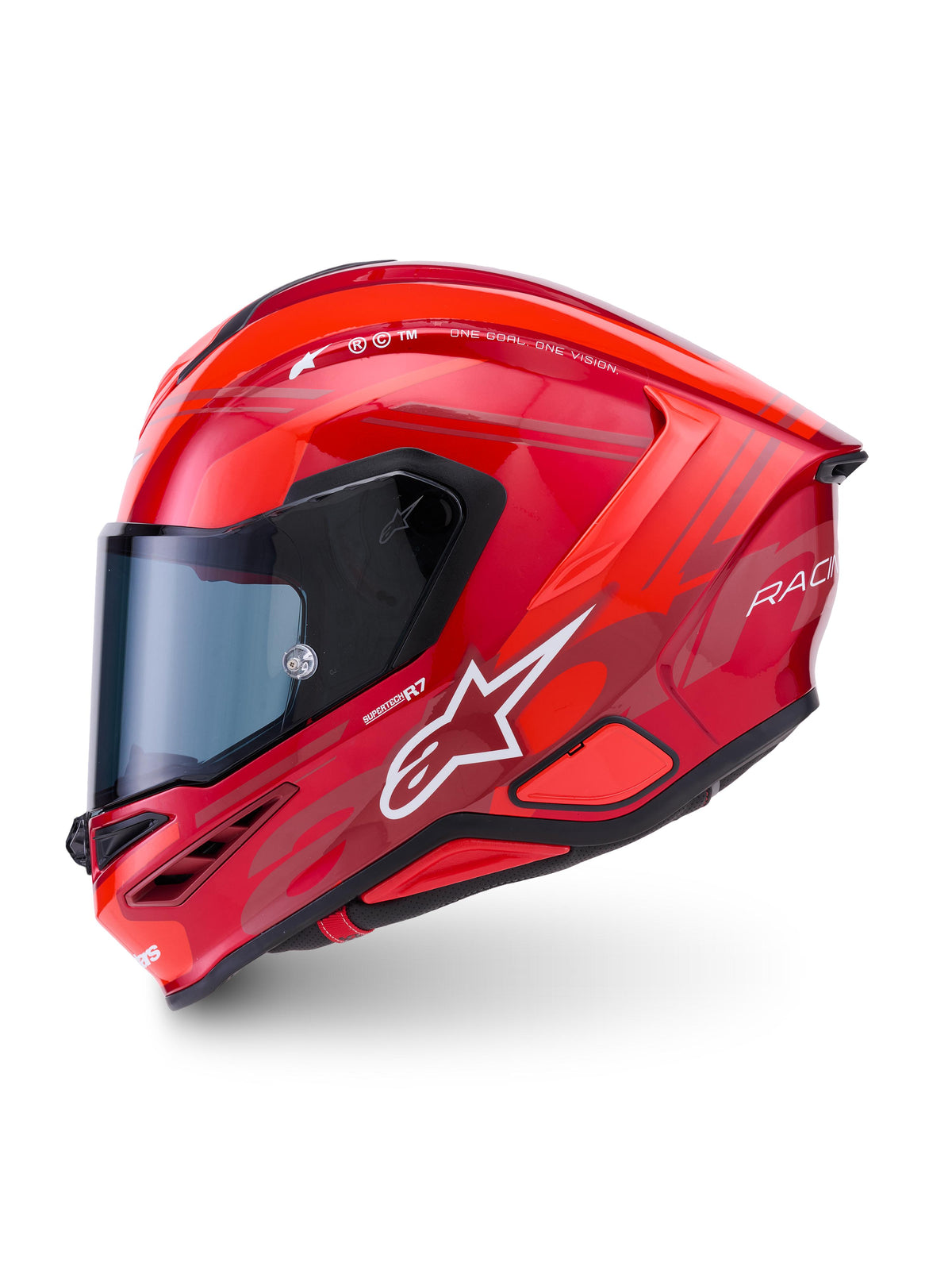 Alpinestars SUPERTECH R7 A-CORE | RED WHITE GLOSSY