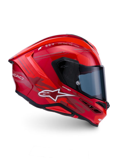 Alpinestars SUPERTECH R7 A-CORE | RED WHITE GLOSSY