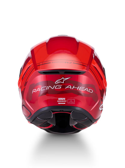 Alpinestars SUPERTECH R7 A-CORE | RED WHITE GLOSSY