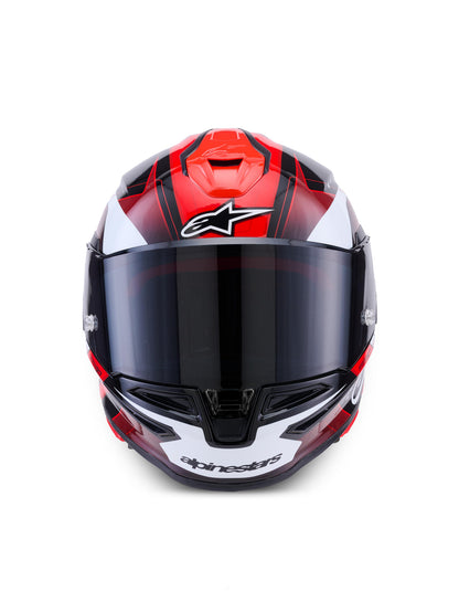 Alpinestars SUPERTECH R7 KINETIS | BLACK RED WHITE GLOSSY